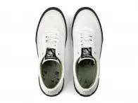 Higher "Crypt Canvas" Shoes - Raw Ecru/Black