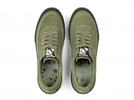 Higher "Crypt Suede" Shoes - Olive/Black