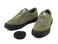 Higher "Crypt Suede" Shoes - Olive/Black