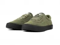 Higher "Crypt Suede" Shoes - Olive/Black