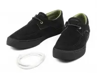 Higher "Salem Suede" Shoes - Black/Black