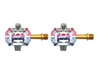 HT Components "M2 Klick" MTB Pedale - Titan
