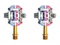 HT Components "M2 Klick" MTB Pedale - Titan