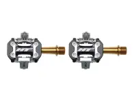 HT Components "M2 Klick" MTB Pedale - Titan