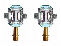 HT Components "M2 Klick" MTB Pedale - Titan