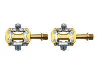 HT Components "M2 Klick" MTB Pedale - Titan