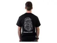 Identiti "F-Print Logo" T-Shirt - Black