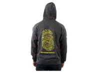 Identiti "Zip Up Logo" Hooded Zipper - Grey
