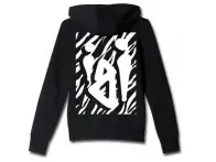 igi BMX "Zebrigi" Hooded Pullover - Black