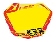 Insight "Vision 2" BMX Race Nummernschild