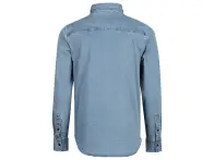 iXS "Carve Digger Organic Denim" Shirt - Blue