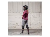 iXS "Carve X Women Henley" Jersey - Dark Red