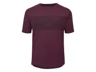iXS "Flow Censored Kids" T-Shirt - Dark Red
