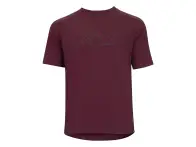 iXS "Flow Tech Kids Tee Mnt Graphic (S/S)" Jersey - Dark Red