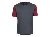 iXS "Flow X Short Sleeve Kids" Jersey - Dark Red