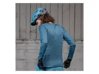 iXS "Flow X Women Longsleeve" Jersey - Matte Blue