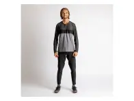 iXS "Flow XTG Long Sleeve Henley" Jersey - Black