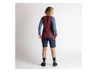 iXS "Flow XTG Women's Long Sleeve Henley" Jersey - Navy