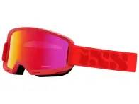 iXS "Hack Clear" Goggle - Red/Black