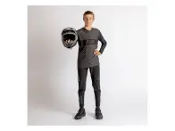 iXS "Trigger EVO Kids Long Sleeve" Jersey - Anthracite/Black