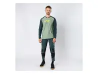iXS "Trigger Lite 1.0 Jersey" Longsleeve - Sage-Duck/Green