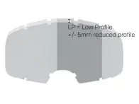 iXS "Trigger Mirror Low Profile" Goggle - Red/Black