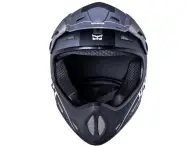 Kali Protectives "Alpine Carbon Pulse" Fullface Helm - Matt Black/White