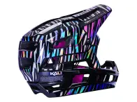 Kali Protectives "DH Invader" Fullface Helm - Zolt Holo Black