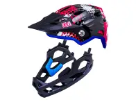Kali Protectives "Maya Full Face Child" Fullface Helm - Punk Red