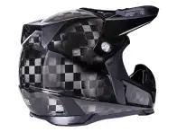 Kali Protectives "Shiva 3.0 Carbon" Fullface Helm - Solid Gloss Carbon