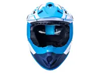 Kali Protectives "Zoka" Fullface Helm - White/Blue/Navy