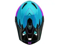 Kali Protectives "Zoka Youth" Fullface Helm - Blue/Purple/Black