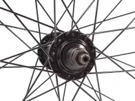 KHE Bikes "MVP" Front Wheel - Black/Black