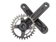 KHE Bikes "Samox 30T" MTB Kurbel Set - 165 mm