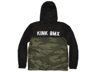 Kink Bikes "Breach" Windbreaker Jacket - Black/Camouflage