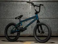 Kink Bikes "Carve 16" 2017 BMX Rad - Gloss Stang Blue - 16 Zoll