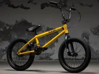 Kink Bikes "Carve 16" 2018 BMX Bike - Gloss Olympic Yellow - 16 Inch