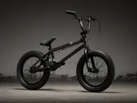 Kink Bikes "Carve 16" 2019 BMX Rad - Gloss Trans Black - 16 Zoll