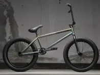 Kink Bikes "Cloud Travis Hughes" 2021 BMX Bike - Freecoaster - Gloss Translucent Teal