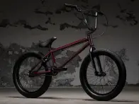 Kink Bikes "Curb" 2018 BMX Rad - Gloss Trans Maroon