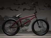 Kink Bikes "Curb" 2018 BMX Rad - Gloss Trans Maroon
