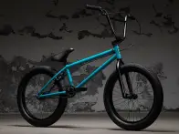 Kink Bikes "Curb" 2018 BMX Bike - Matte Retro Turquoise
