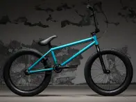 Kink Bikes "Curb" 2018 BMX Bike - Matte Retro Turquoise