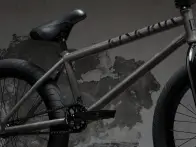 Kink Bikes "Downside" 2018 BMX Rad - Freecoaster - Gloss Raw Gold Flake