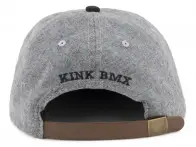 Kink Bikes "Franchise" Cap - Grey/Black