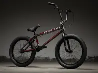 Kink Bikes "Gap" 2019 BMX Rad - Gloss Trans Black Cherry Friction Fade