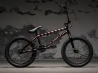 Kink Bikes "Kicker 18" 2018 BMX Rad - Gloss Blood Orange Splash - 18 Zoll