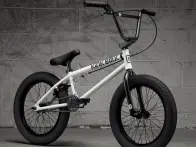 Kink Bikes "Kicker" 2027 BMX Bike - 18 Inch - Glacier White