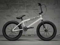Kink Bikes "Kicker" 2027 BMX Bike - 18 Inch - Glacier White