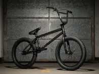 Kink Bikes "Launch" 2017 BMX Bike - Matte Trans Black